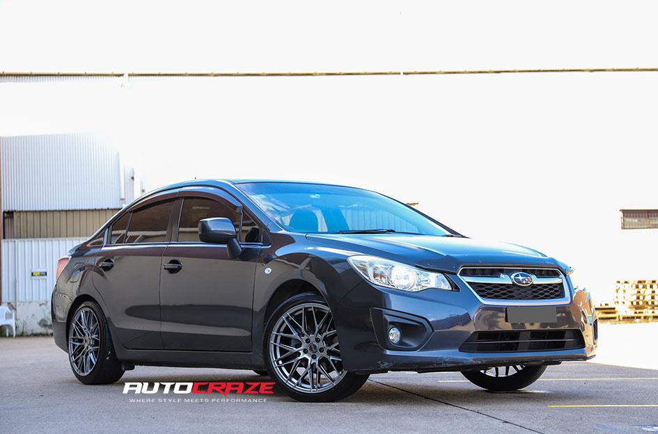 SUBARU IMPREZA HOCKENHEIM HYPER BLACK